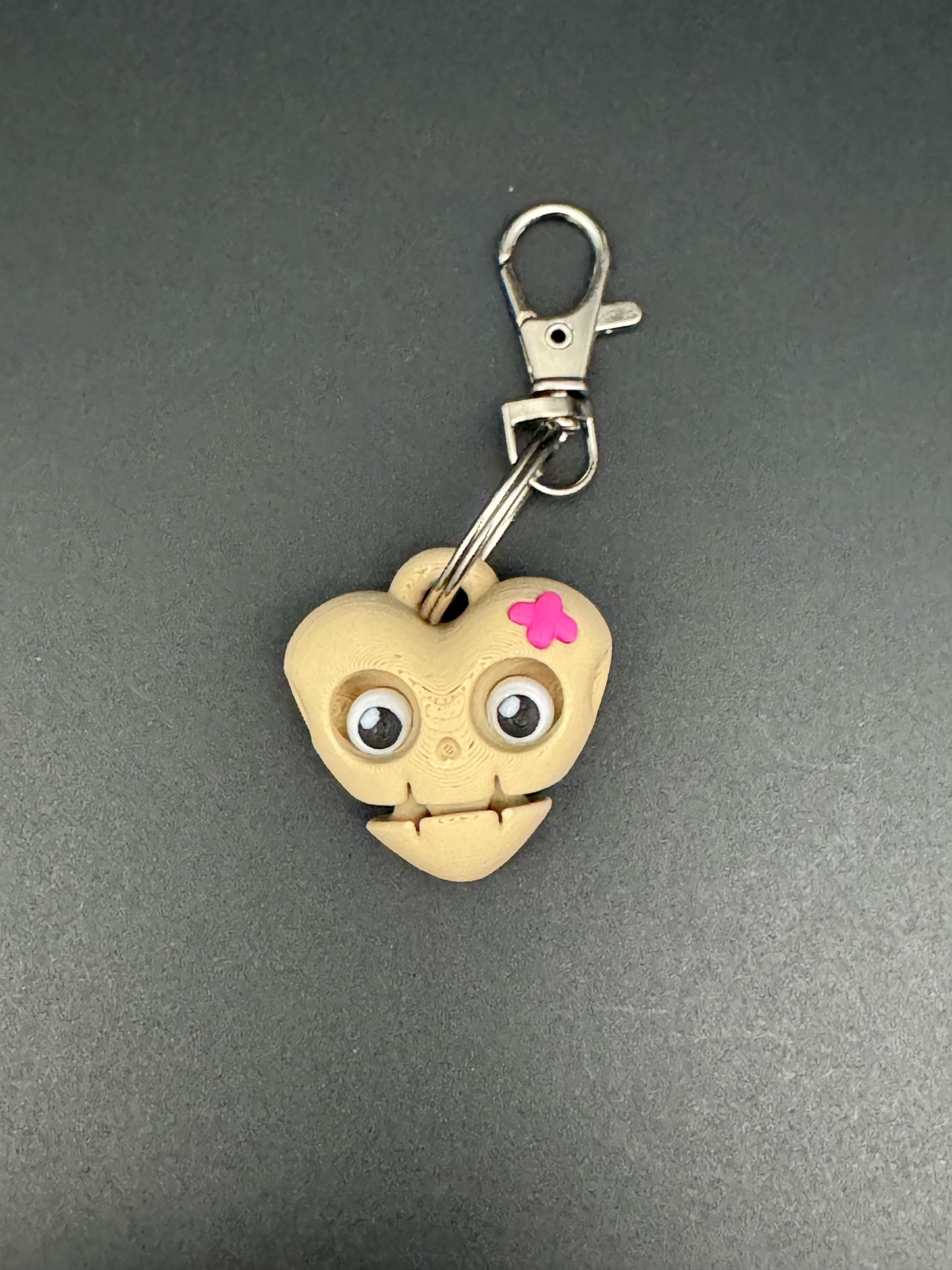 Articulated Heart Keychain