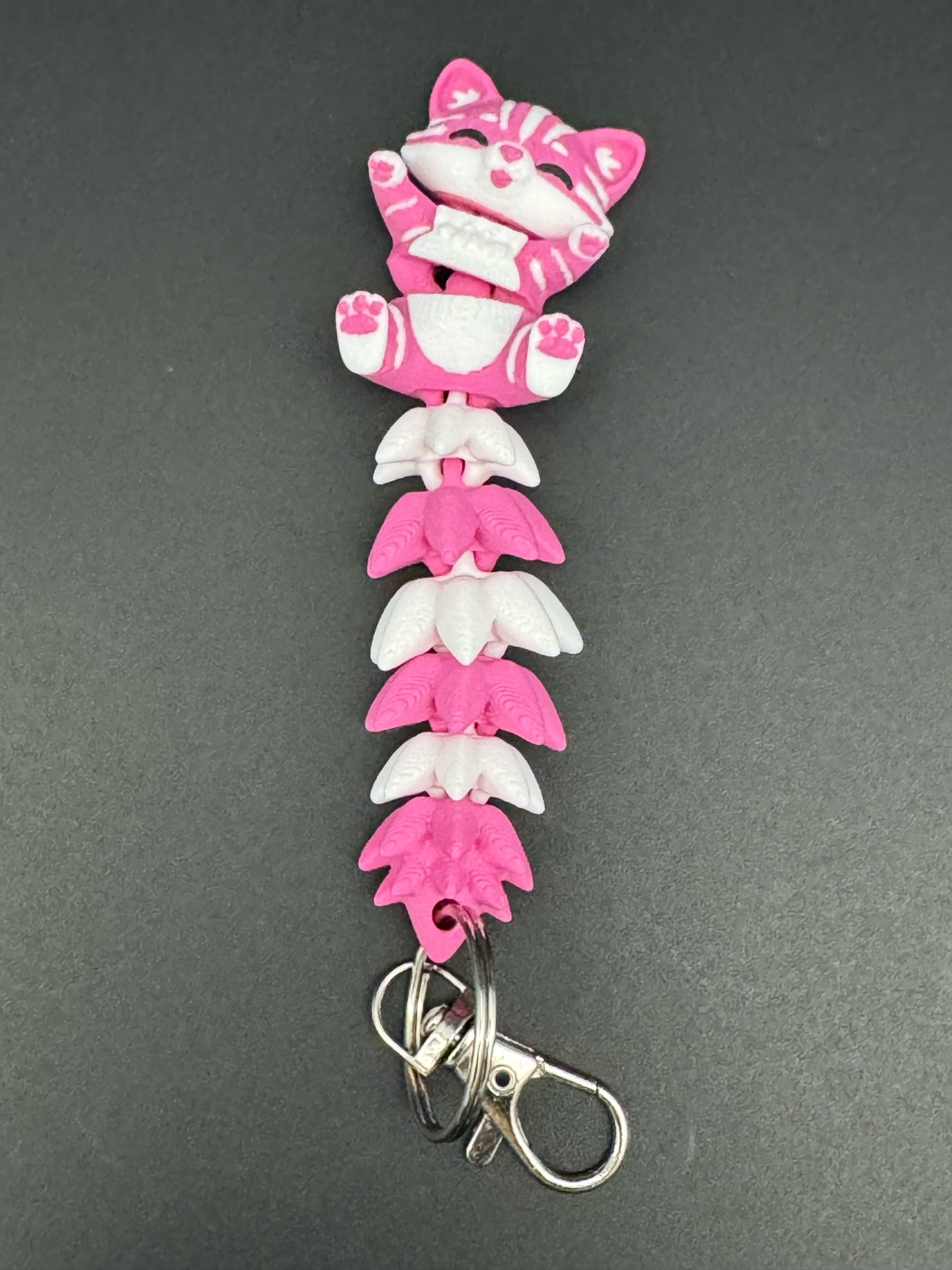 Articulated Cat Keychain