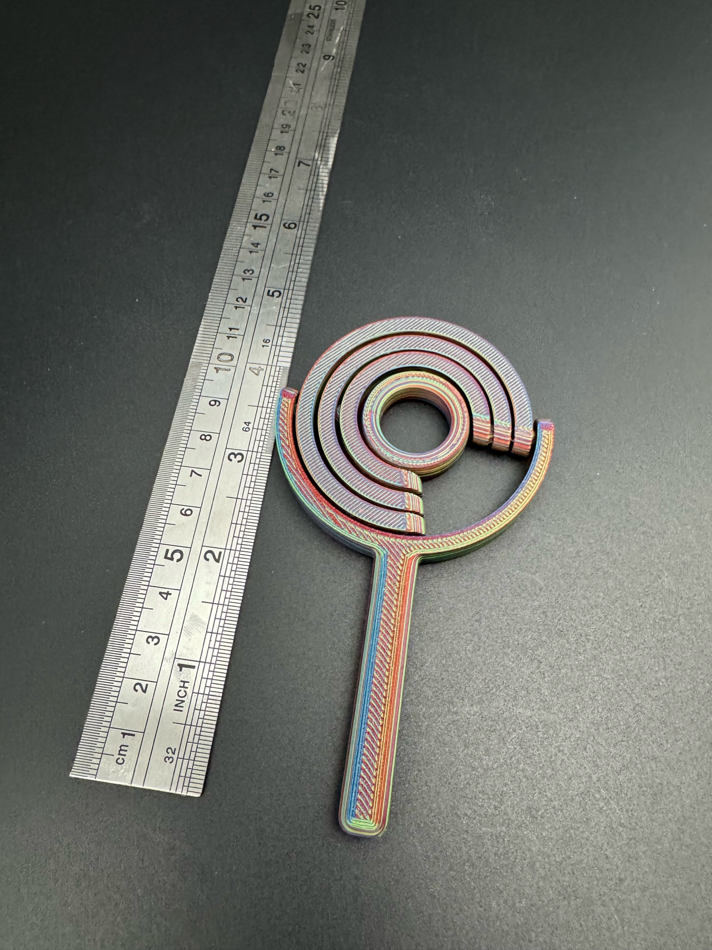 Rainbow Spiral Fidget